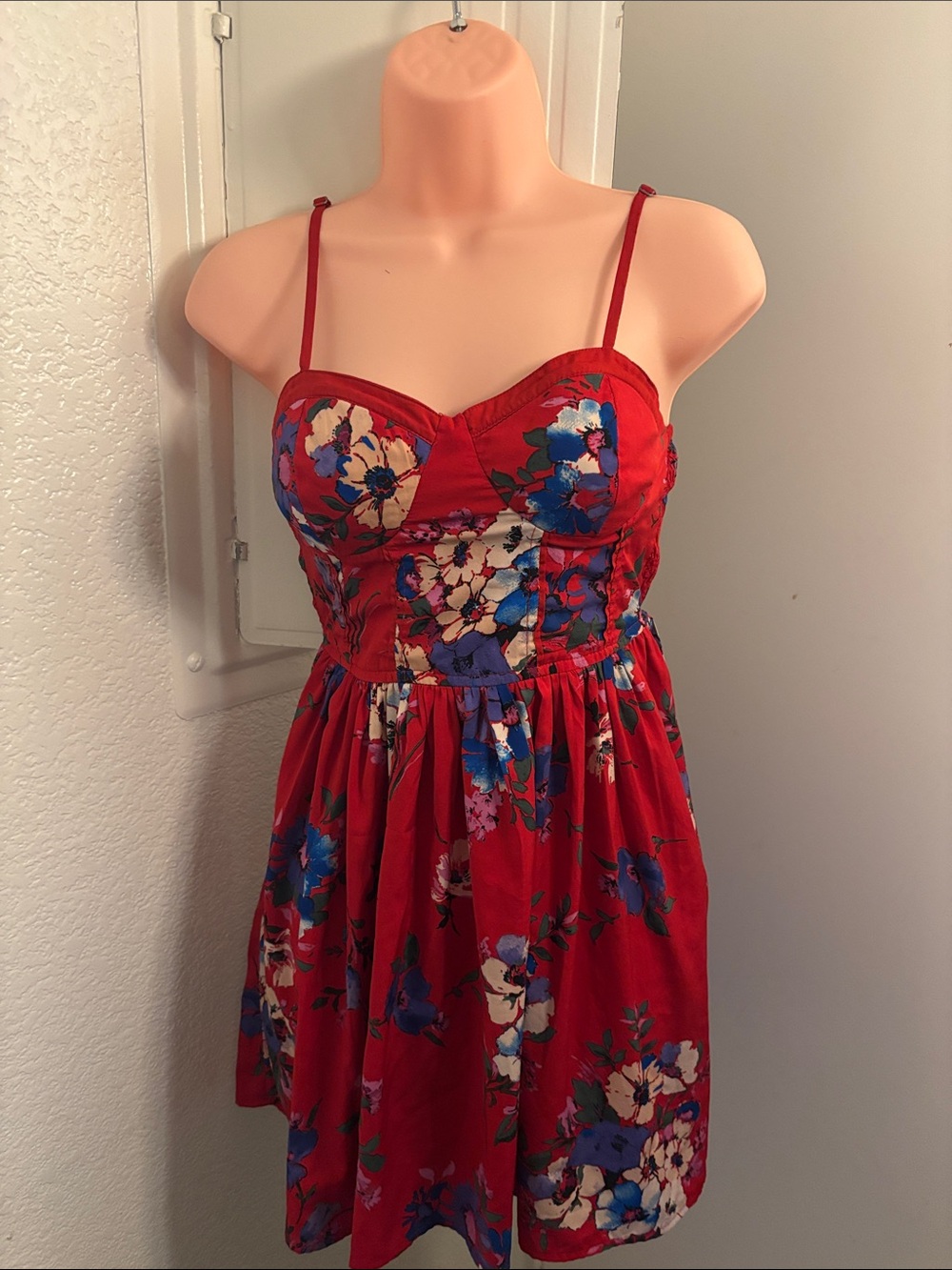 Band of Gypsies Red Floral Dress